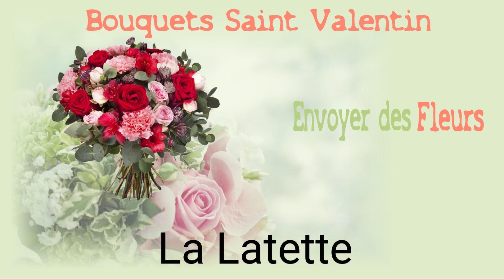 Roses de Saint-Valentin livrées à La Latette